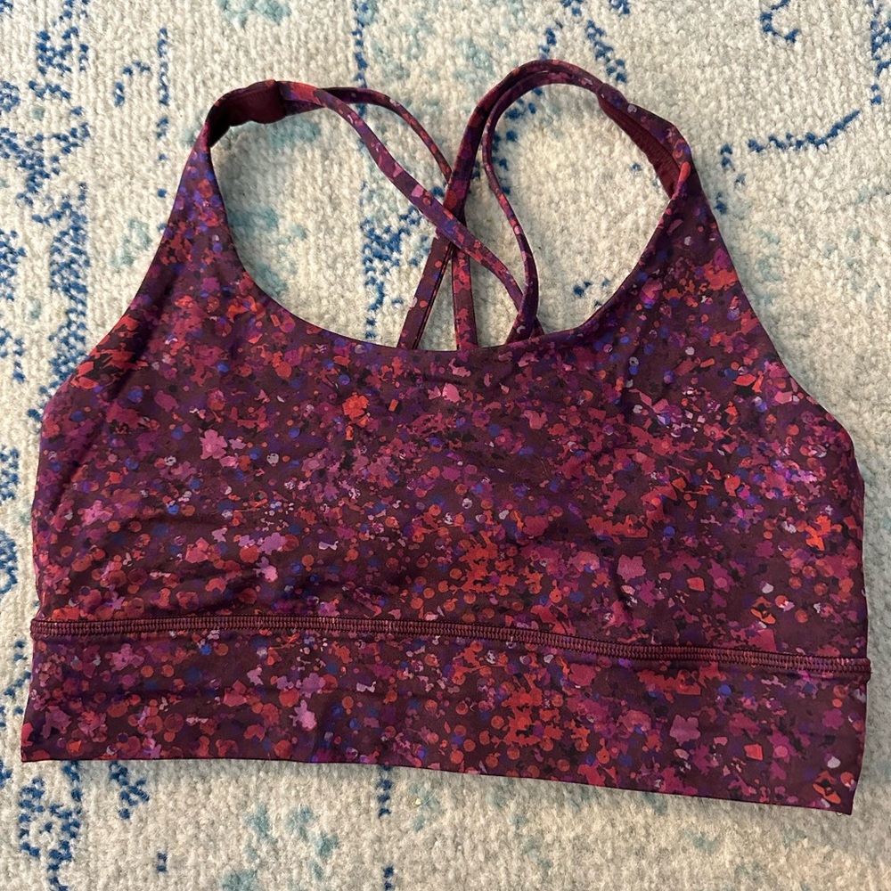 Lululemon Energy Bra longline size 10